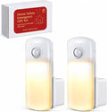 Enhon 2 Pack 4 in 1 Home Emergency Power Failure Night Lights, Warm White