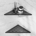 lives Shower Corner Shelf 2 Pack, 10-Inch 304 Stainless Steel, Matte Black