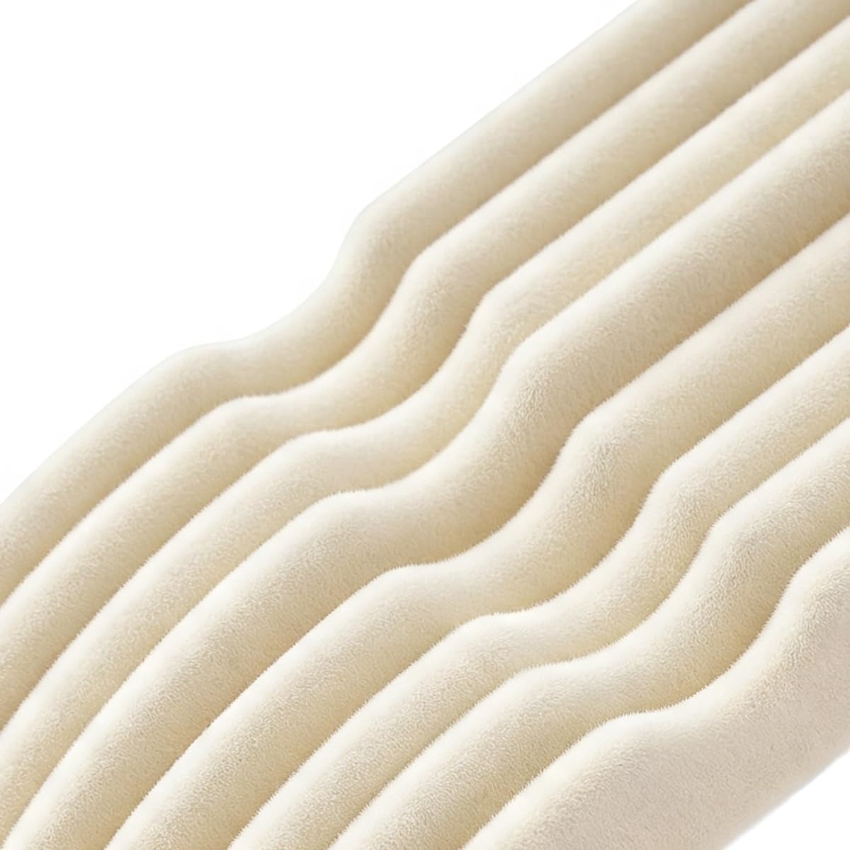 KISEER 15 Pack 16 Inch Velvet Clothes Hangers with Adjustable Clips, Heavy Duty Non Slip Space Saving Pants Skirt Hangers for Closet, Suit, Coat, Shorts, Dress (White)