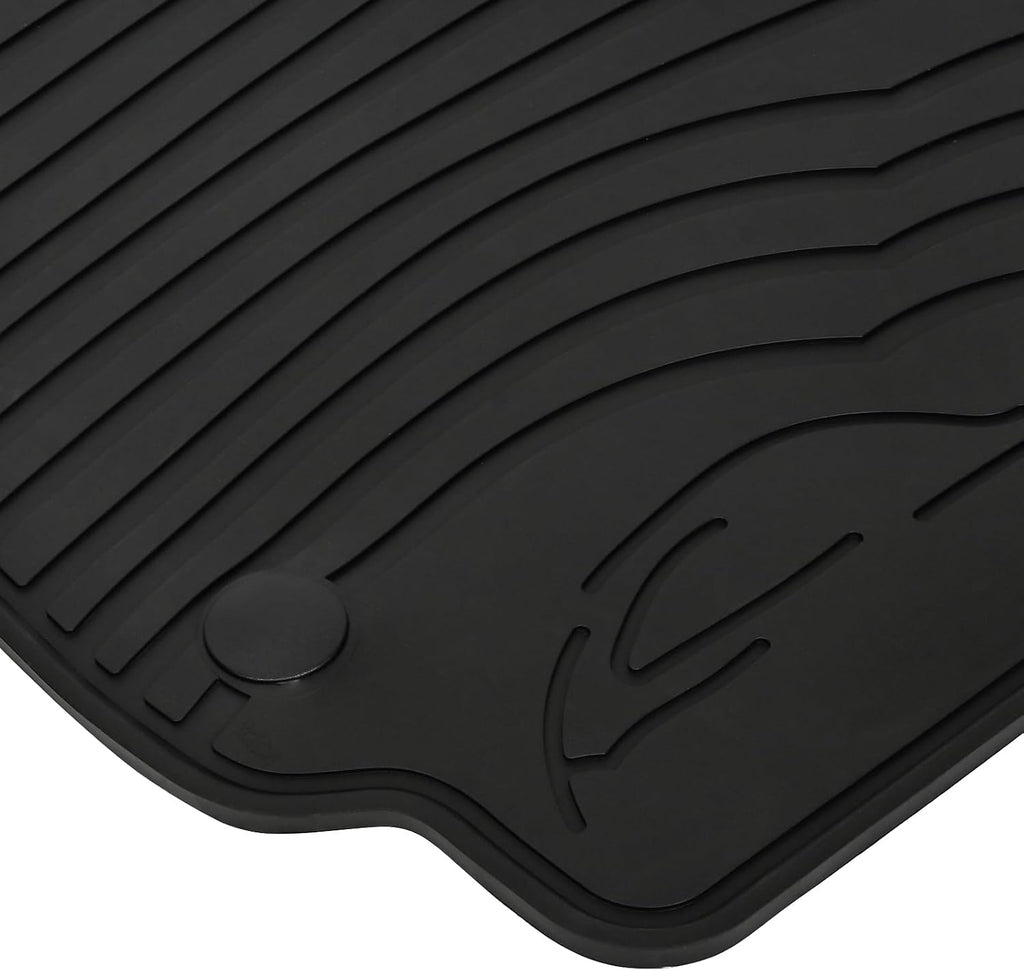 Car Floor Mats for Mercedes Benz CLA 250 (2014-2019) & GLA 250 (2015-2020), Custom Fit A Class 2012-2019, B Class 2013-2019 Floor Liner Black All Weather Rubber Mats Heavy Duty Odorless
