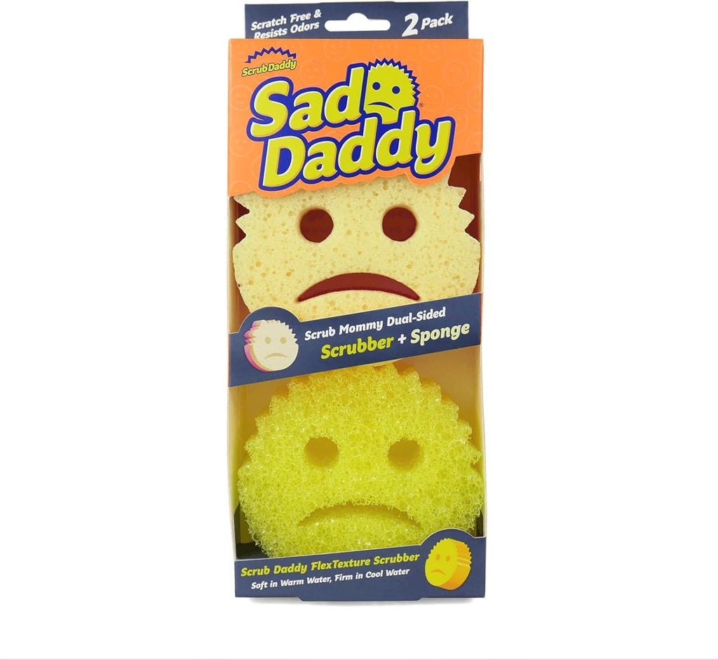 Scrub Daddy & Scrub Mommy Cranky Couple 2 Pack