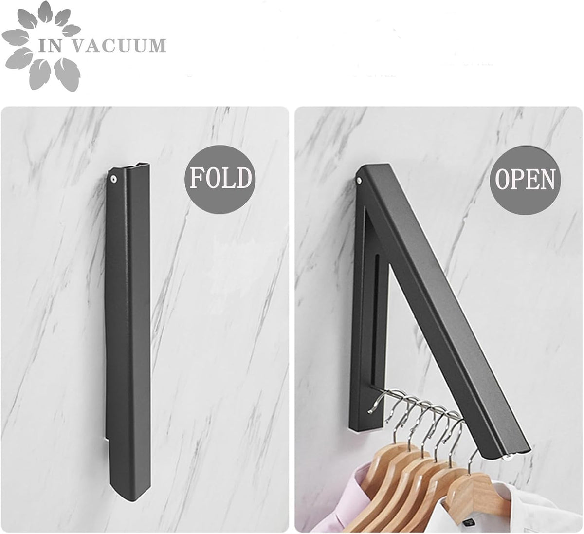 Clothes Drying Rack, Laundry Racks for Drying Clothes, Foldable Retractable