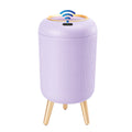 Procade Automatic Trash Can Bathroom,Auto Small Purple Garbage Can with Lid