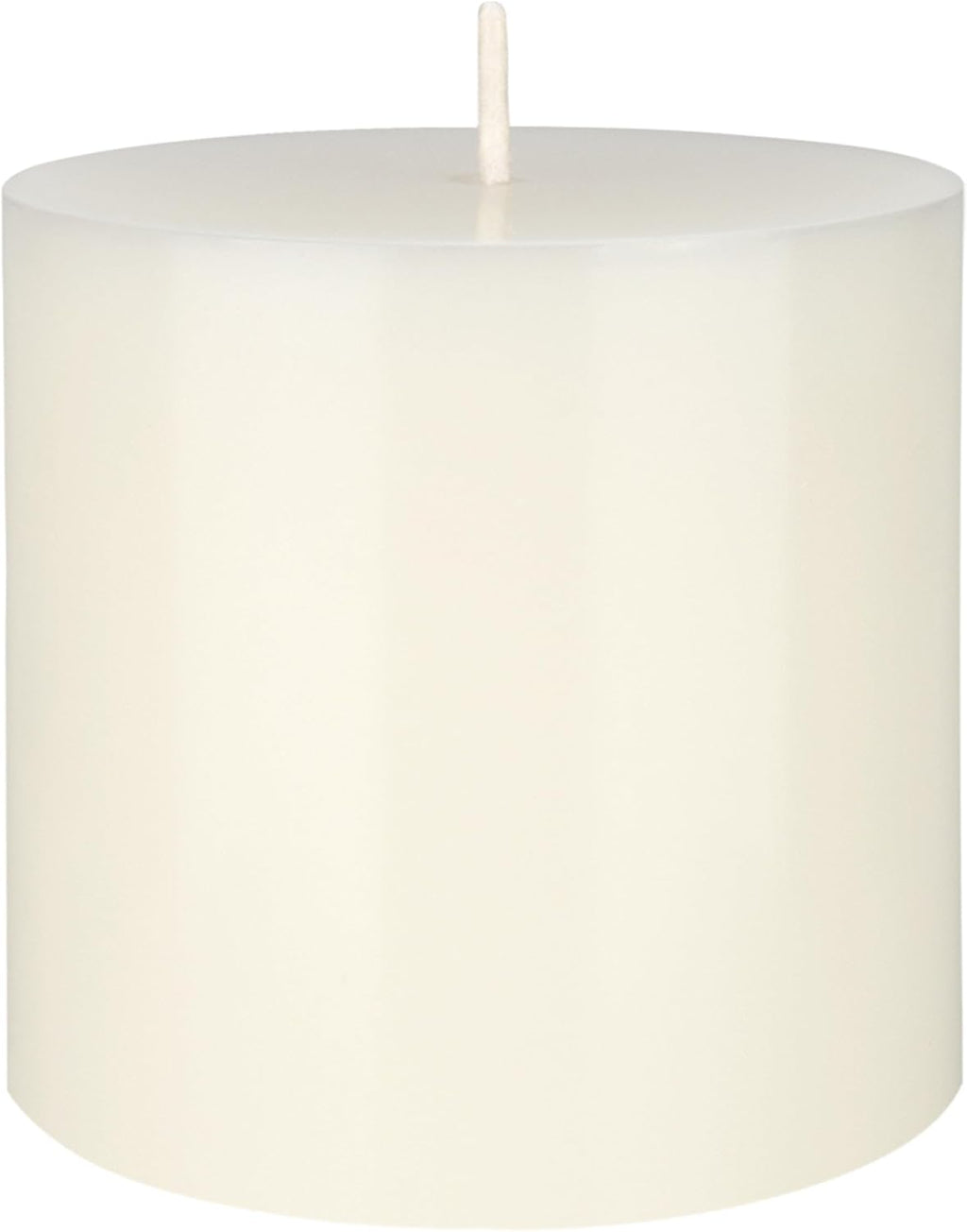 Mega Candles 1 pc Unscented Solid Off White Pillar Candles, Hand Poured Premium Wax Candle 3 Inch x 3 Inch, Home Décor, Spas, Weddings, Occasions, Party, Centerpieces, Holidays, Vigils, Prayers