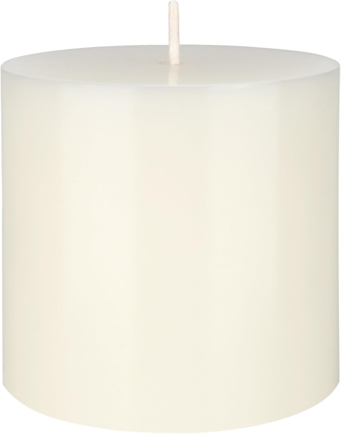 Mega Candles 1 pc Unscented Solid Off White Pillar Candles, Hand Poured Premium Wax Candle 3 Inch x 3 Inch, Home Décor, Spas, Weddings, Occasions, Party, Centerpieces, Holidays, Vigils, Prayers