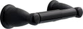 Franklin Brass Kinla Spring (1-Pack) Toilet Paper Holder Matte Black Tissue Roll Spring-Loaded Rod, Organization and Storage, Wall Mounted Bathroom Accessories KIN50-MB