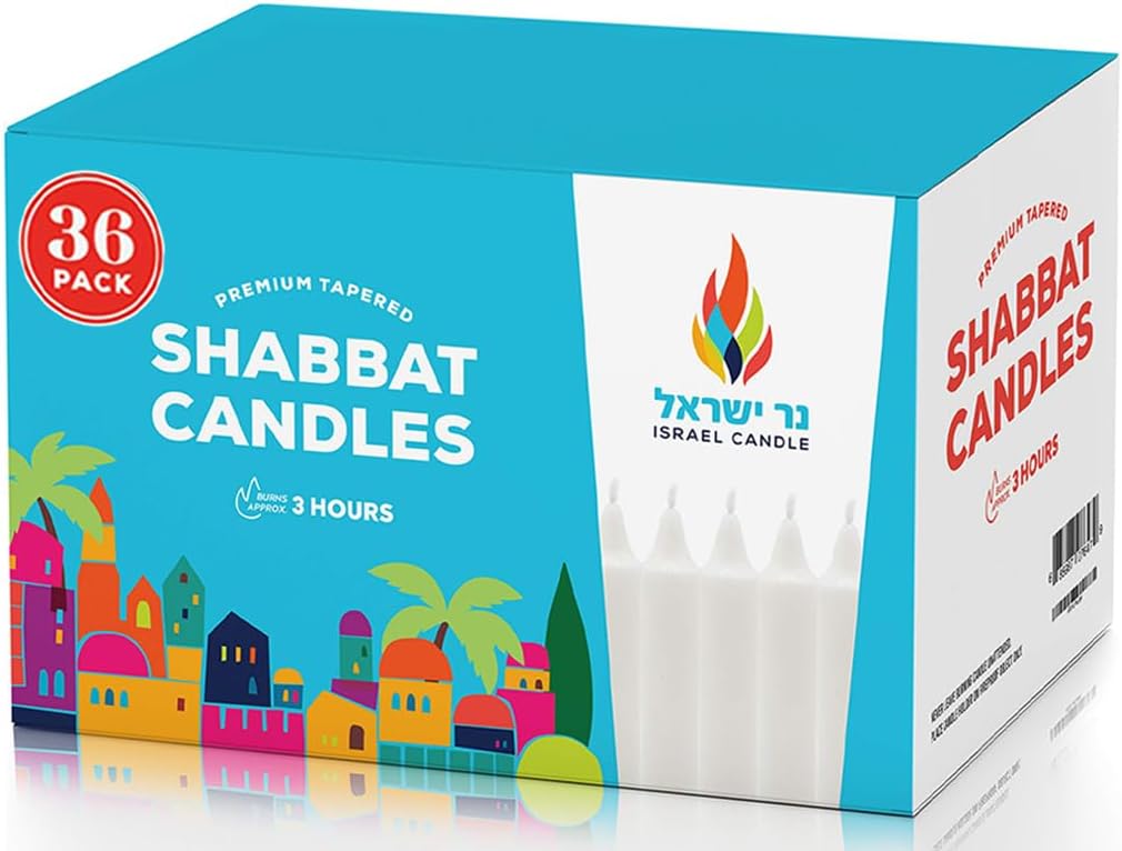 Shabbat Candles Shabbos 3 Hr. - 36 Ct.