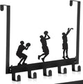 Reallnaive Basketball Room Decor Over The Door Hooks for Sport Lovers Gift