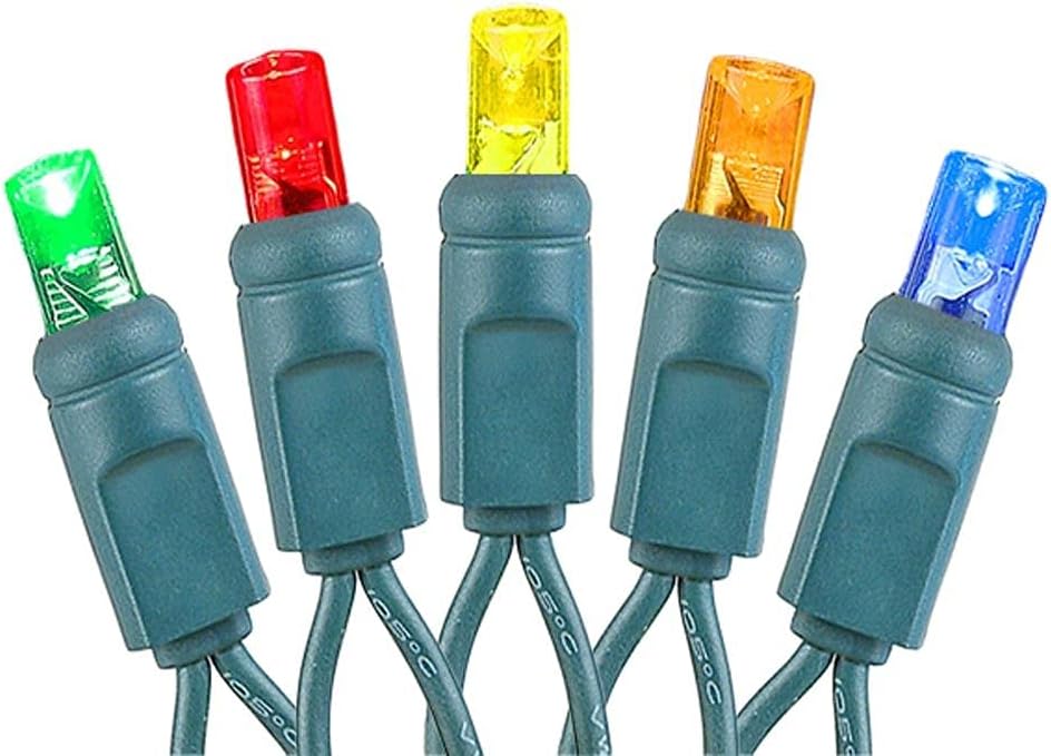 Novelty Lights 8.5 Foot 20 Light Multicolor Mini LED Crafting Lights
