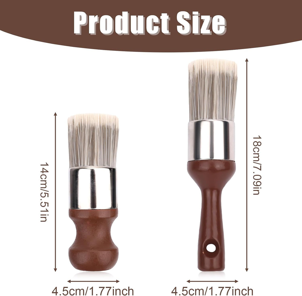 2pcs Leather Furniture Salve Brush, 2 Styles