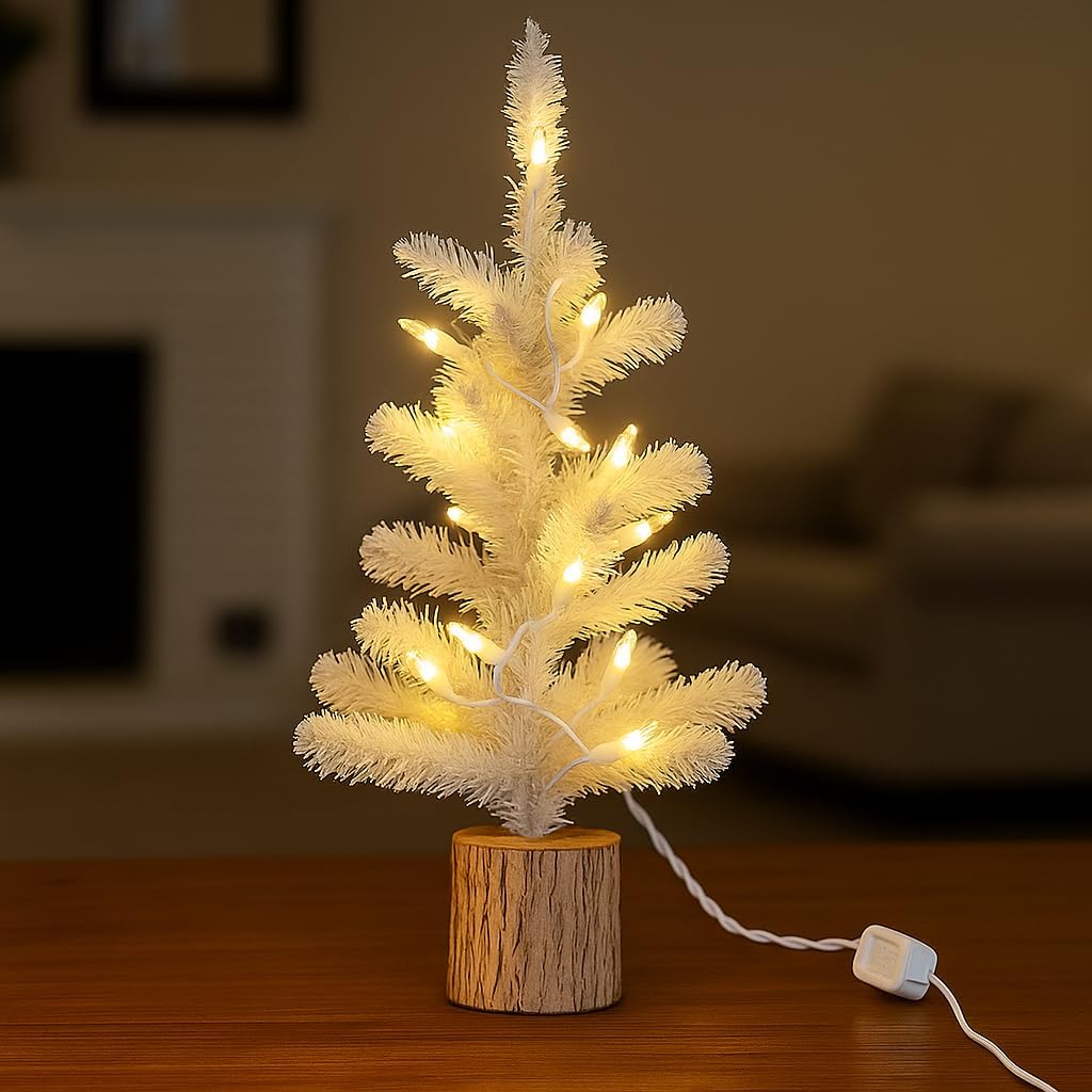 Novelty Lights 10 Bulbs Vintage Short Mini Light String, 4 Inch Spacing