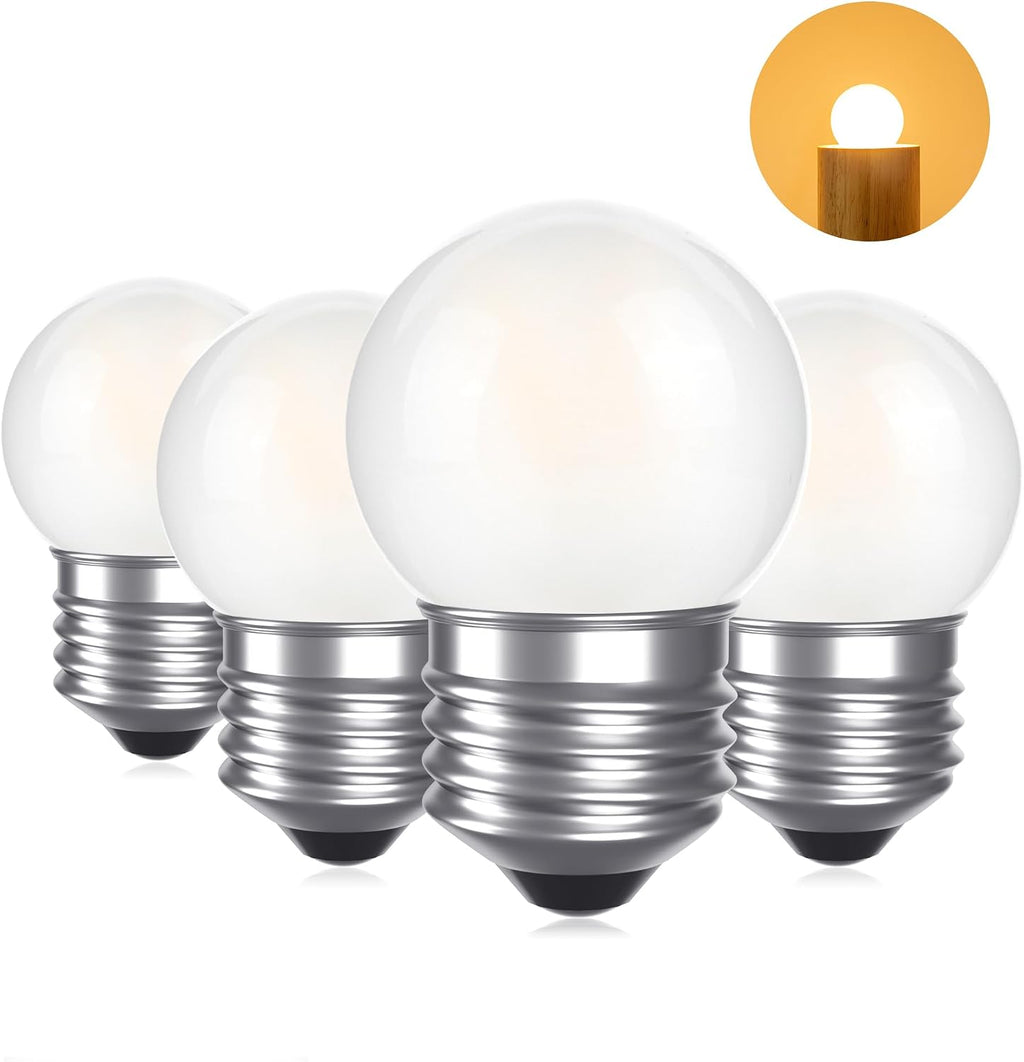 G40 1.5w Low Wattage Led Bulb Equal 15 Watt E26 Small Edison Bulbs