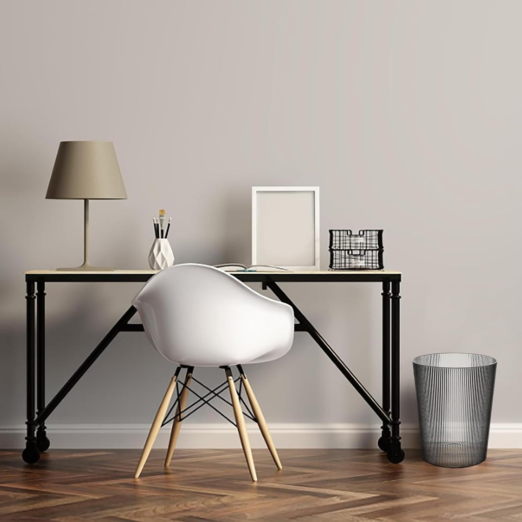 Trash Can,2 Gallon Grey Garbage Can,4 Pack