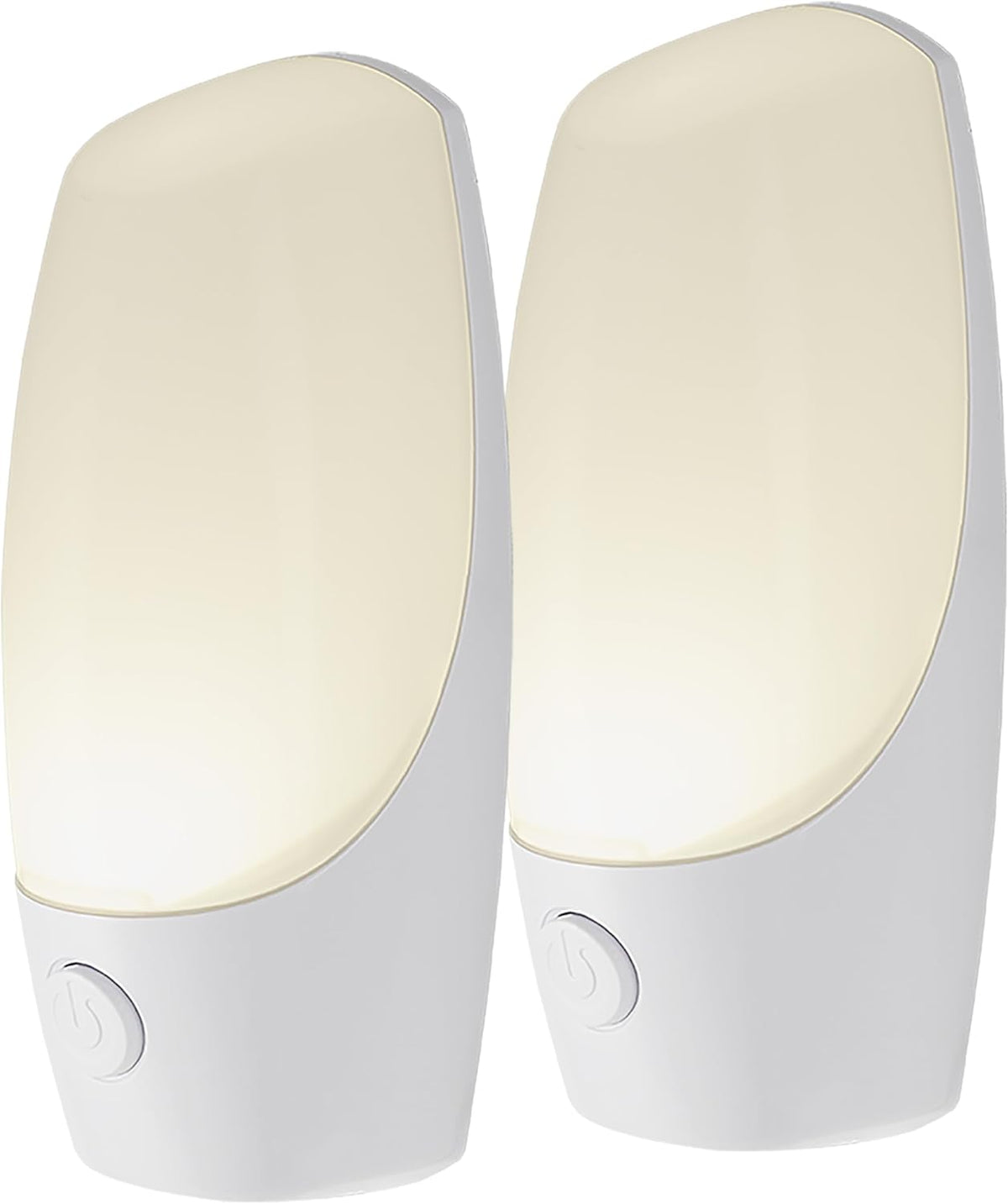 Energizer Night Light Plug into Wall with Manual On Off Switch, 2-Pack