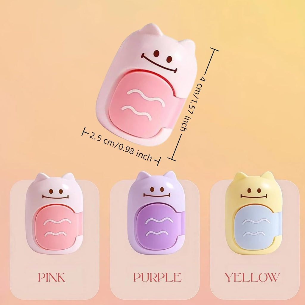 Cat Shaped Bed Sheet Clips, Sheet Grippers, 8 Pack (8, Yellow)