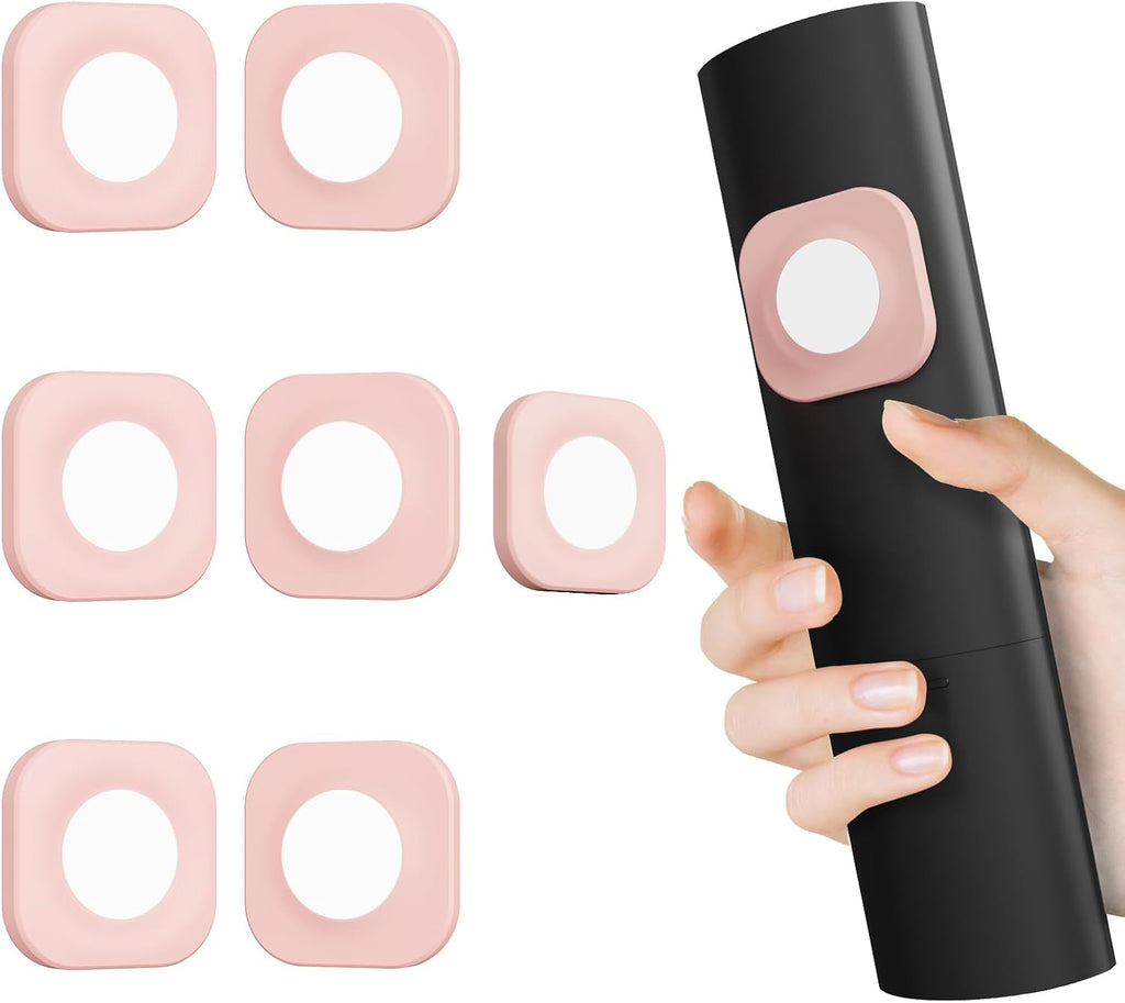 Magnetic Remote Control Holder Wall Mount for TV Fan 6 Pack Pink