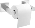 Toilet Paper Holder Wall Mount, Brushed Nickel Paper Towel Holder Double Base Large Stainless Steel Bathroom Toilet Tissue Roll Holder, Commercial Toilet Paper Dispenser