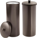 iDesign Freestanding Bathroom Toilet Paper Storage Holder, 2-Pack, Bronze