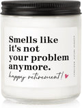 LUMELOOM Retirement Gift for Woman, Men- 9oz Lavender Scented Candle