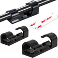 40PCS Cable Clips Black (Small & Large), Adhesive Cable Clips for Wall