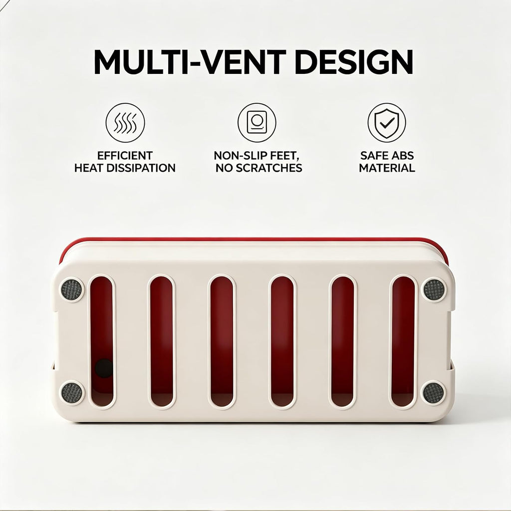 Cable Management Box, Cable Hider Box for Home/Office