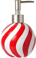 Christmas Soap Dispenser, Red Winter Hand Liquid Dispenser Bathroom