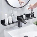 SetGame 24 Inch Metal Sink Shelf for Kitchen Sponge Organizer Holder Over The Faucet - Bathroom Shelf Kitchen Dish Soap Cleaning Brush Holder Organizers Storage Rack Over The Faucet