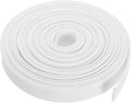 uxcell Expandable Sleeving,1-inch 25ft Cable Sleeve, White