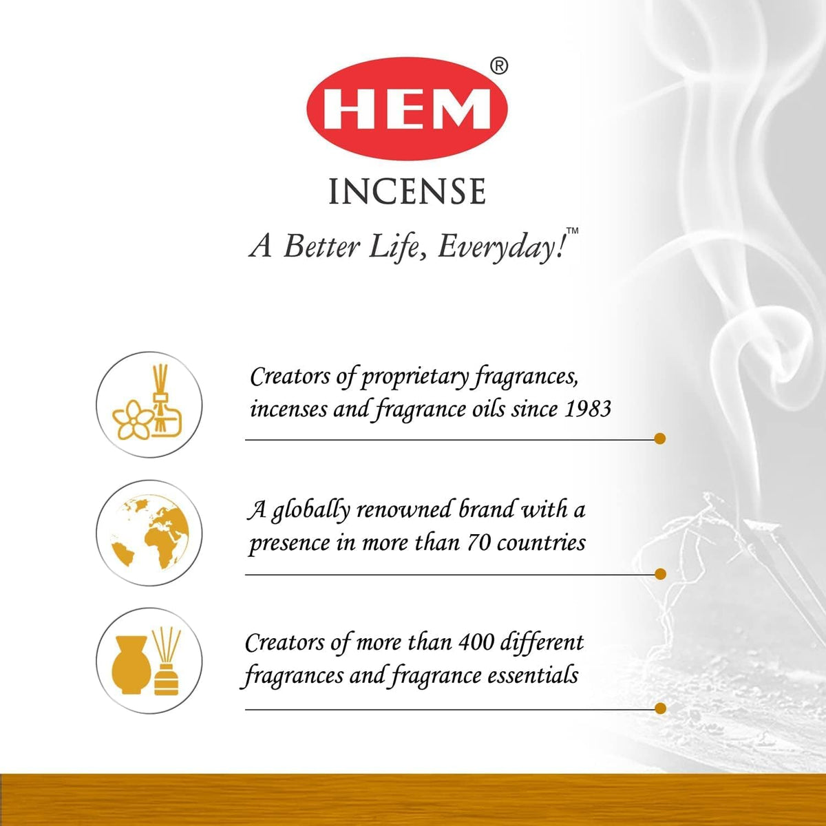 HEM Catholic Church Masala Incense Sticks Used for Orthodox (Pack of 12 180g) | Natural Fragrance for Aromatic Rooms | for Stress Relief & Relaxation