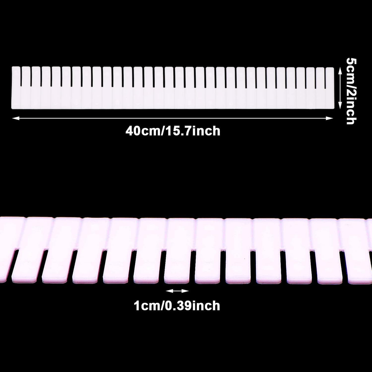 30Pcs Adjustable Drawer Organizer, White Plastic DIY Grid Drawer Dividers, 15.75x1.97x0.1in, for Socks, Underwear, Makeup, Cosmetic, Clothes