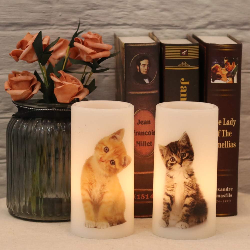 Wondise Flameless Flickering Candles with Remote and Timer