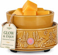 Hummingbird Wax Melt Warmer for Scented Wax 3-in-1 Ceramic Wax Warmer