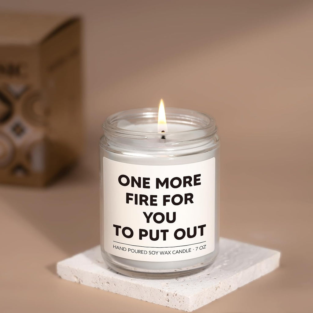 Gift for Mom, Funny Birthday Gift for Moms from Daughter, Son, Mom Candle, Moms Birthday Gifts, Christmas Presents for Mommy, Mother - Lavender & Woods Scented Candle 7oz