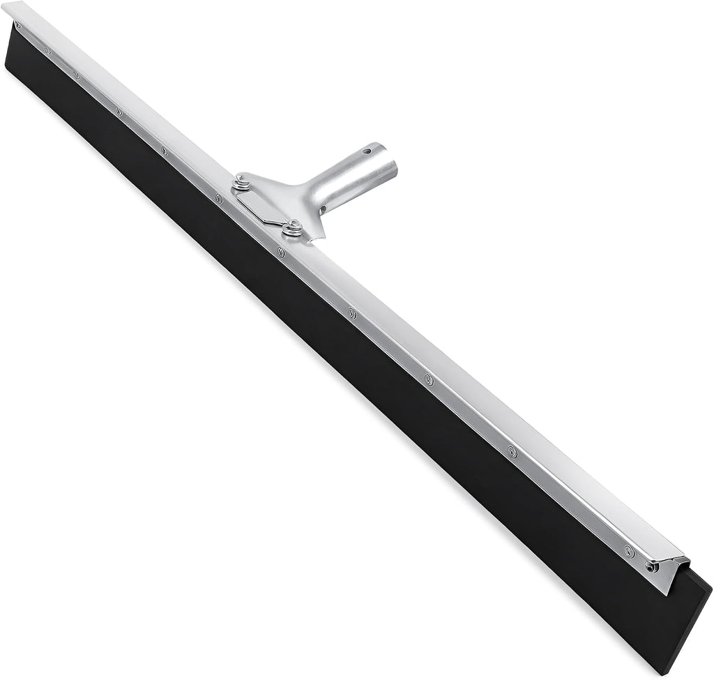 DSV Standard Garage Floor Squeegee 36’’, Large Neoprene Blade Asphalt Squeegee, Taper Pole Connection - Handle Sold Separately for Tiles, Concrete and Asphalt