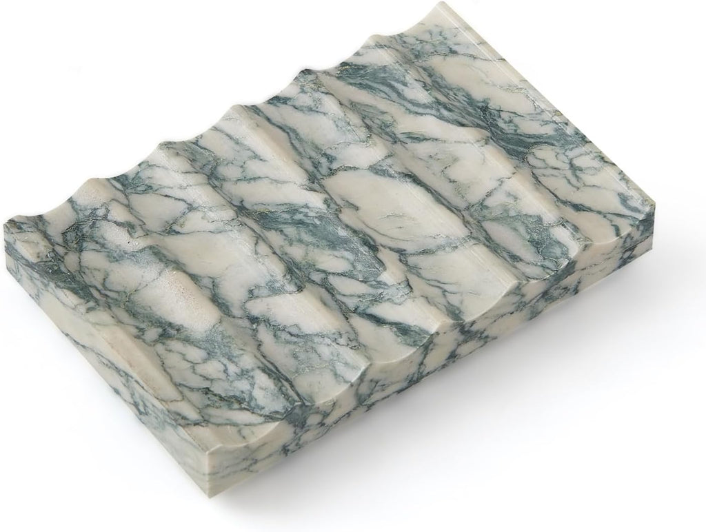Real Luxurious Natural Marble Soap Dish for Shower,soap Dish for Bathroom