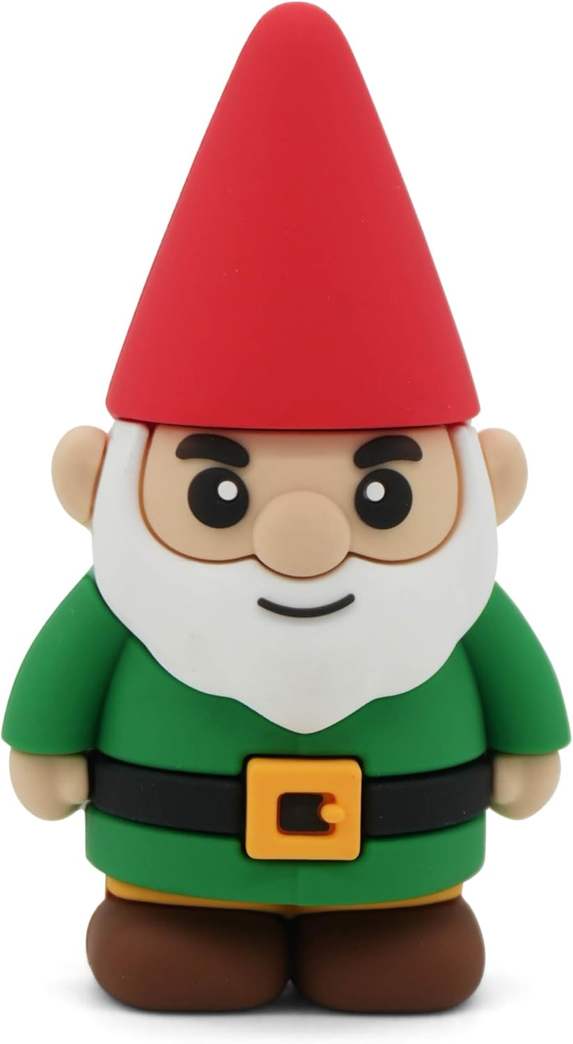 Figurine Ring Holder – Cute and Decorative Jewelry Organizer for Rings, Earrings & Small Accessories – Perfect for Vanity, Dresser, or Bathroom Countertop– Gnome