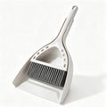 Mini Broom and Dustpan Set Small Hand Broom with Dust Pan and Brush White
