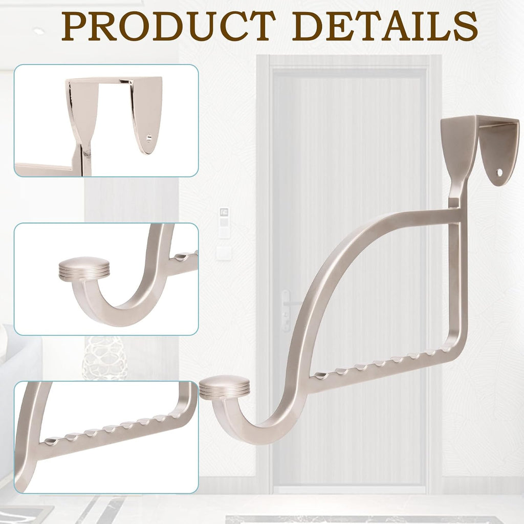 Design Hangers and Hooks, Extension Devices on Closet Doors, Alloy