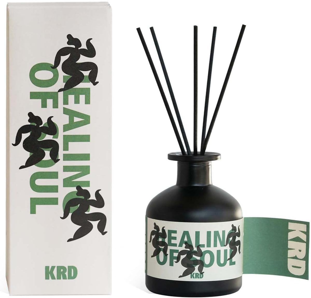 KRD Large Sweet Reed Diffuser Set for Bedroom, Floral Scents, 8.45oz