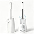SetSail Toilet Brush, Holder Toilet Brushes for Bathroom,White,2 Packs