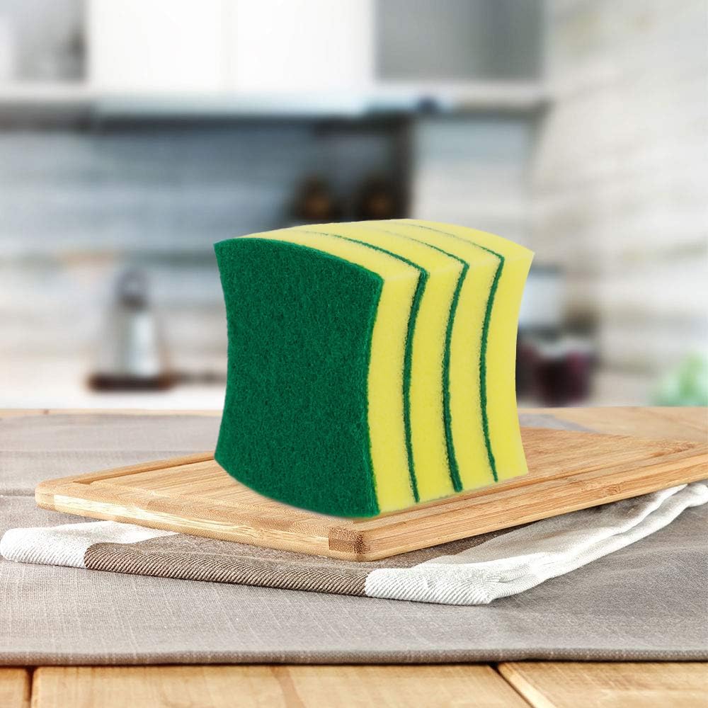 AIDEA Heavy Duty Sponges Kitchen 50PK, Dish Sponge Kitchen, Scrub Sponges