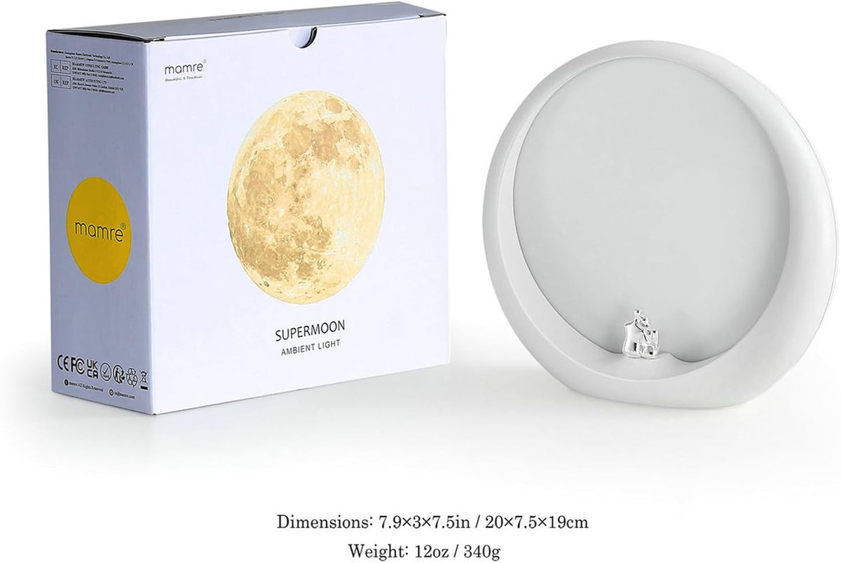 mamre Super Moon Lamp Gift for Valentine's Day Birthday Wedding Anniversary