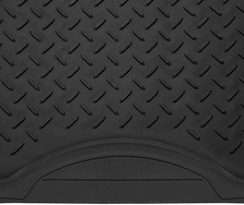 Heavy Duty Cargo Liner Floor Mat-All Weather Trunk Protection, Trimmable to Fit & Durable HD Rubber Protection for Car SUV Sedan Auto