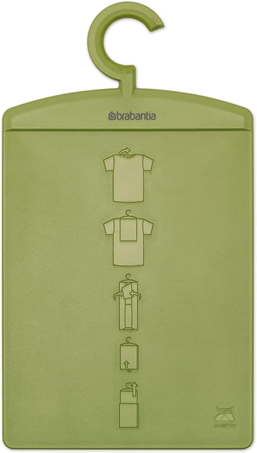 Brabantia Folding Board (Calm Green) Shirt Board, Laundry Folder, Folding Clothes Helper (8 x 0.2 x 15) (Pack of 5)