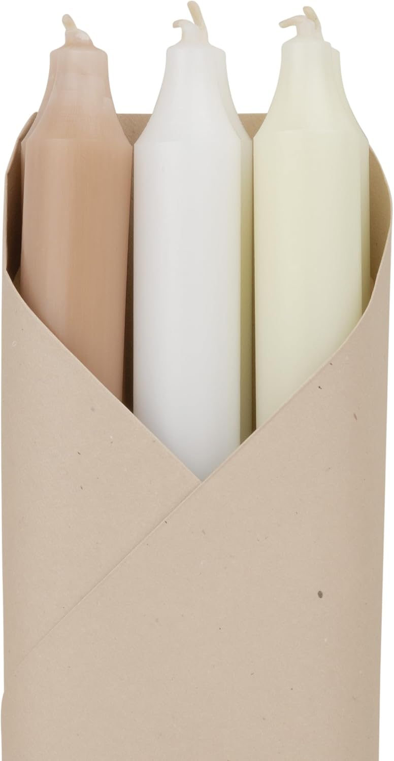 Northern Lights Candles - 12" 6pk Taper Combo - Linen Closet - 72743