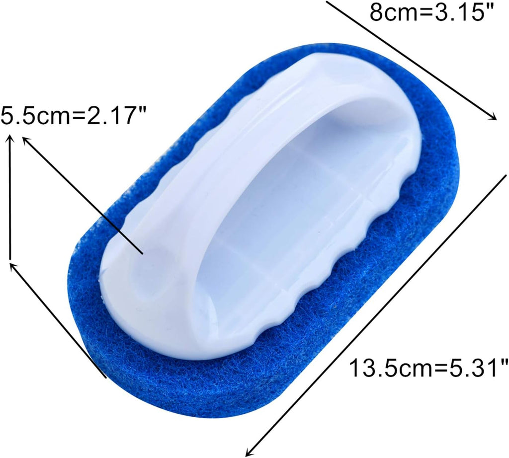 AnotherGifts Professional Spa Maintenance Kit with Skimmer, Brush and Scrubber Pad for Hot Tub and Small Pool Cleaning, All-in-One Cleaning Tool Set PureSpa Home Hot Tubs