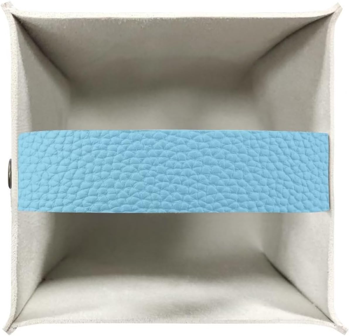 ZOUTAIRONG Butterfly Giraffe Tissue Box Cover Square Tissue Box Holder Home Decor Tissue Dispenser for Bathroom Dresser, Vanity Countertop, Tabletop, Office, Car Tissue Cover Cube Cover Blue