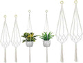 Macrame Plant Hanger Indoor Hanging Plants Boho Decorative Cotton Rope3Size