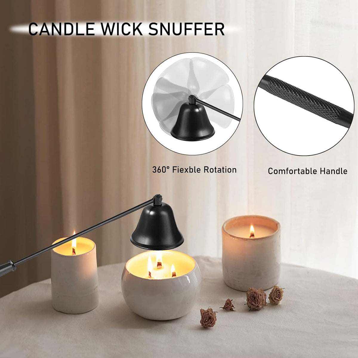 5IN1 Candle Accessory Set for Aromatherapy Candle Lover Gift