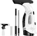 Window Vacuum Squeegee with Extendable Pole 31-40", Electric Cleaner Tool